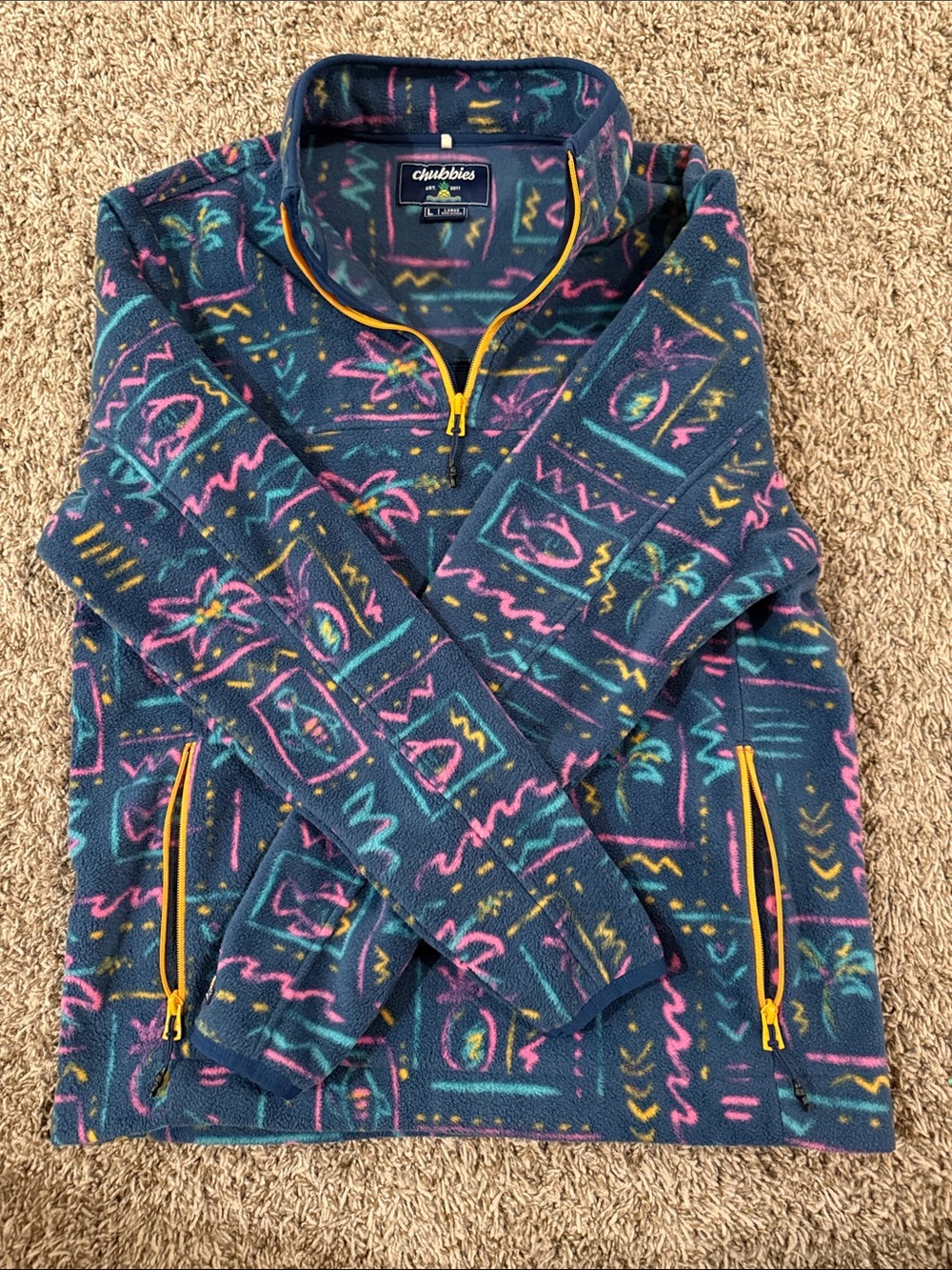 Chubbies Quarter zip sweater